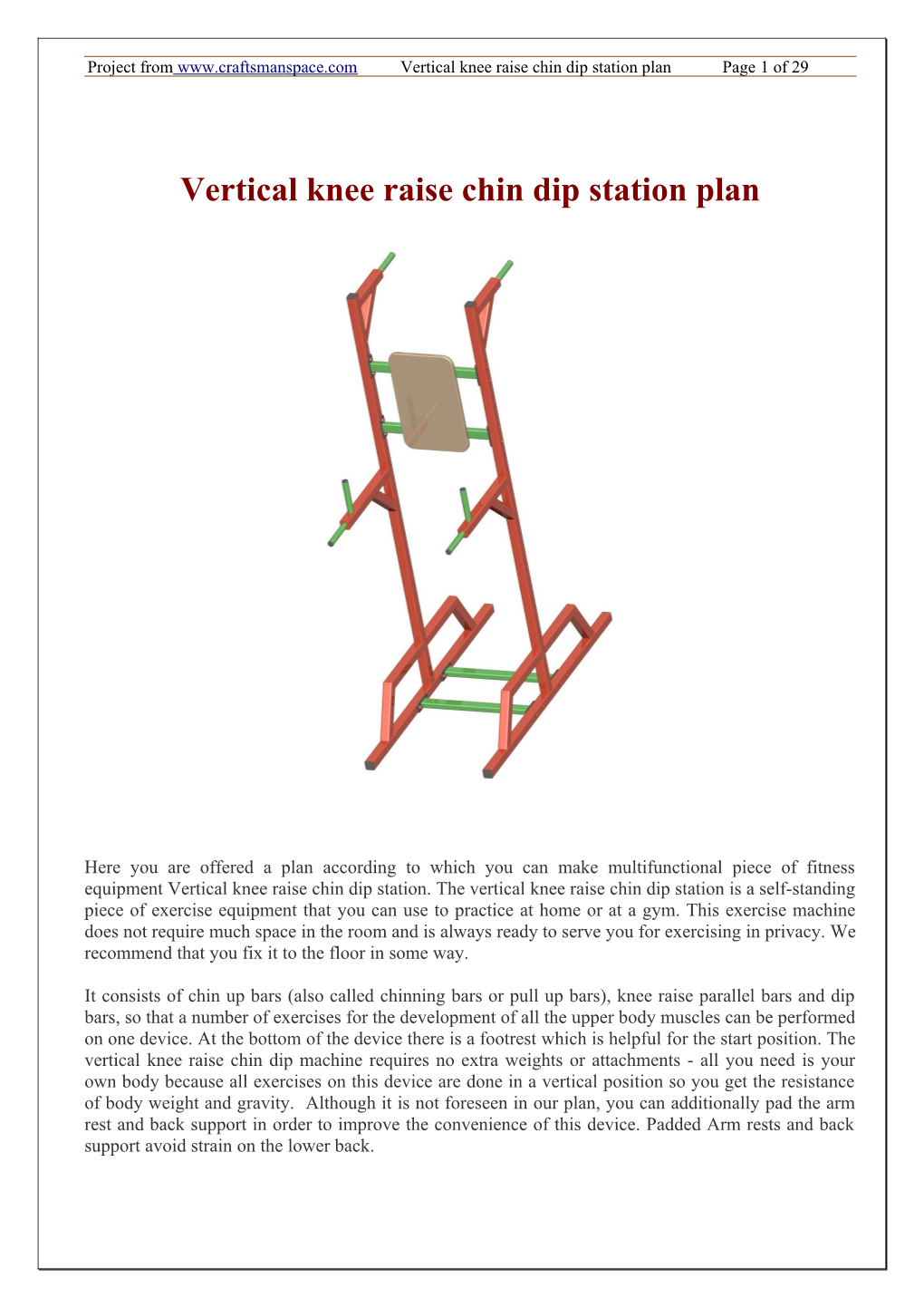 Chin Dip Station Plan Page 1 of 29