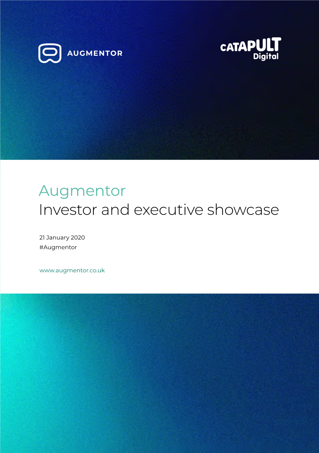 Augmentor Investor and Executive Showcase