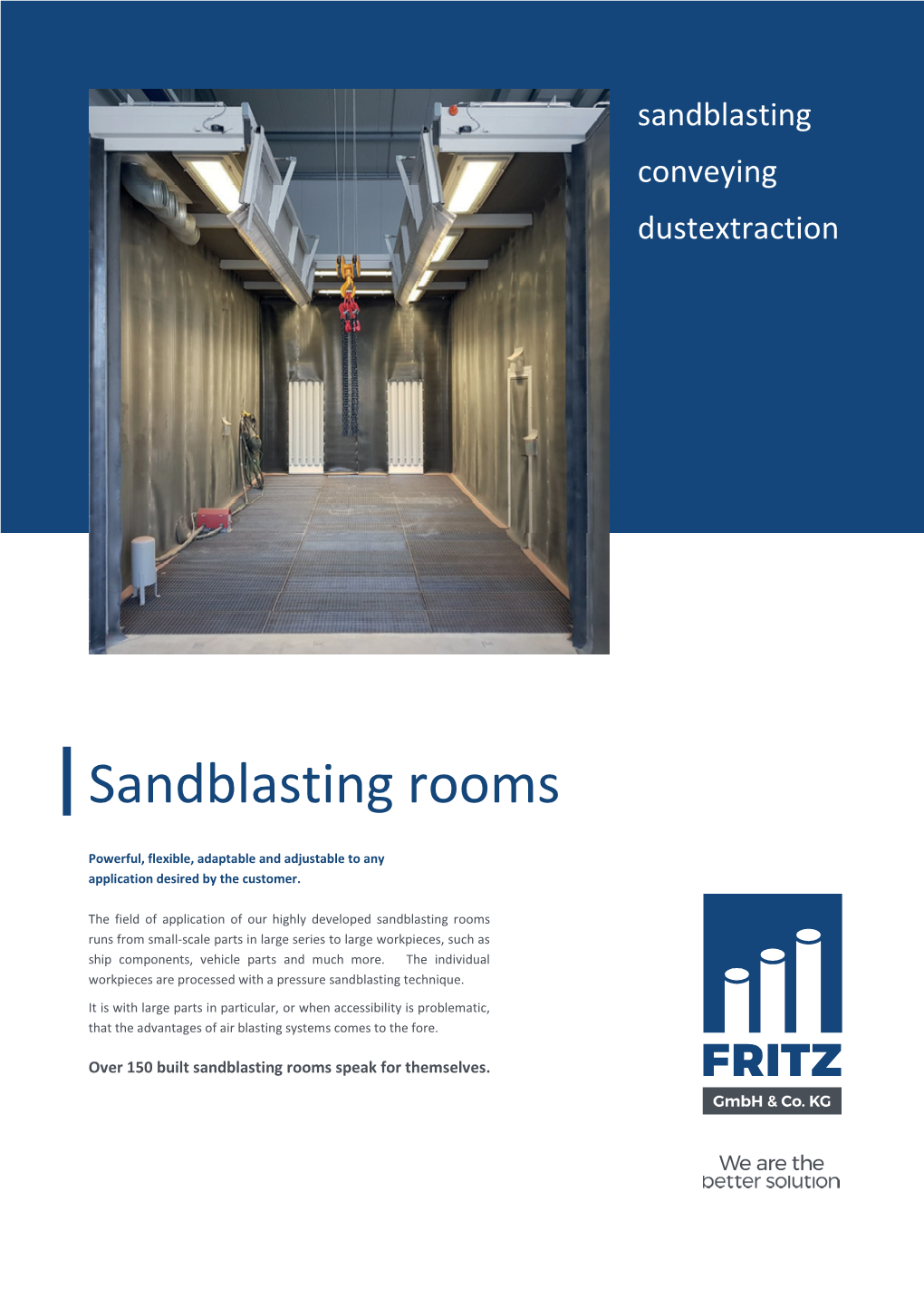 Sandblasting Rooms