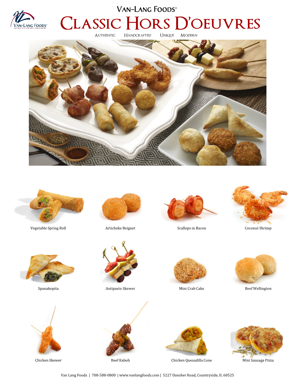 Classic Hors D'oeuvres