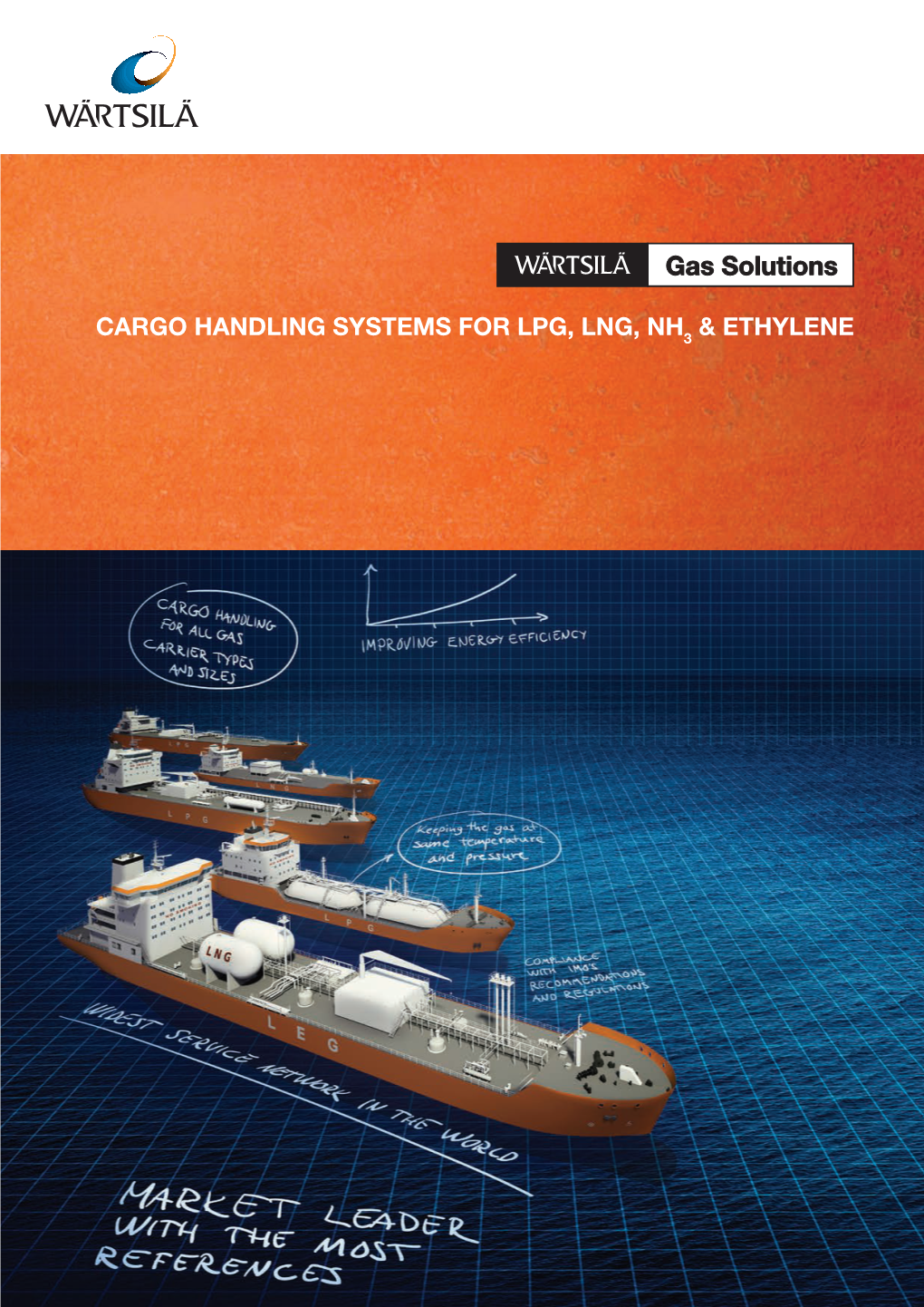 CARGO HANDLING SYSTEMS for LPG, LNG, NH3 & ETHYLENE at Wärtsilä We Strive Constantly to Do What Is Best for You