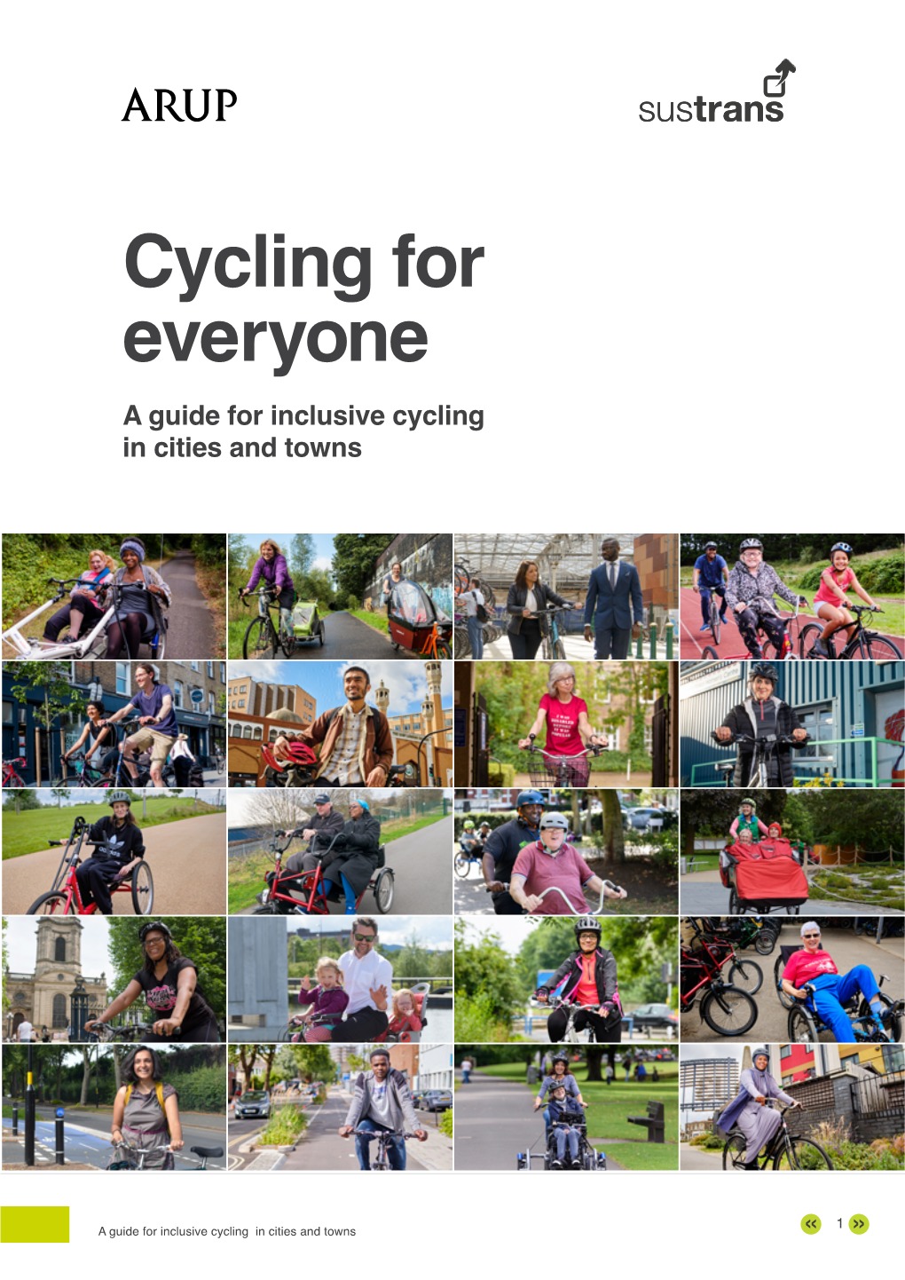 Cycling for Everyone a Guide for Inclusive Cycling in Cities and Towns