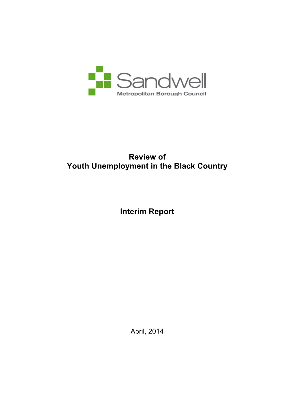 Youth Employment Commission Interim Report