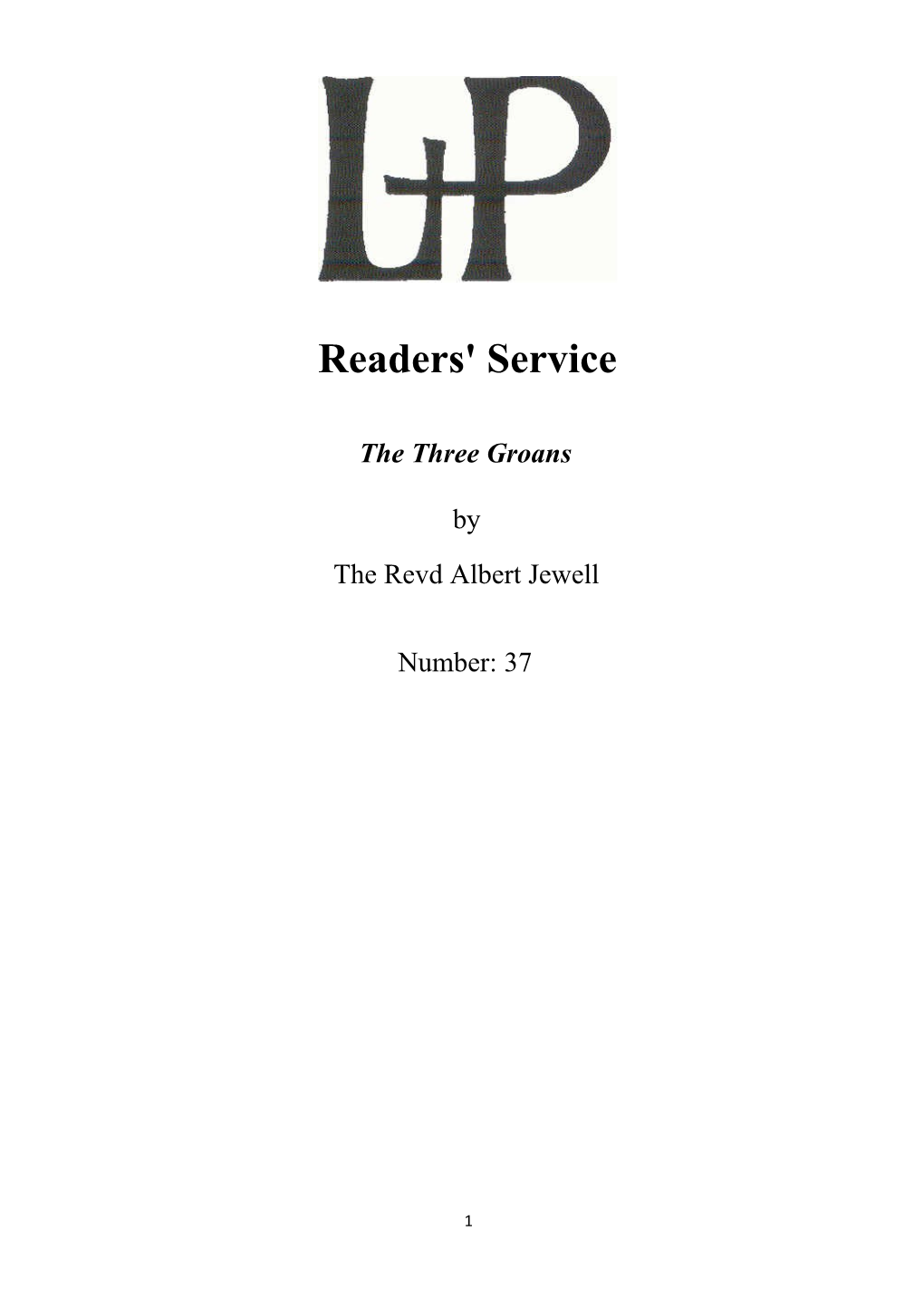 Readers' Service