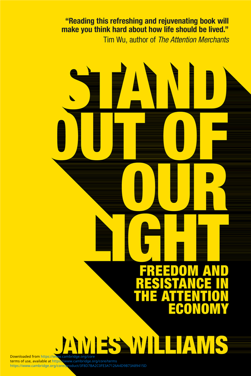 Stand out of Our Light