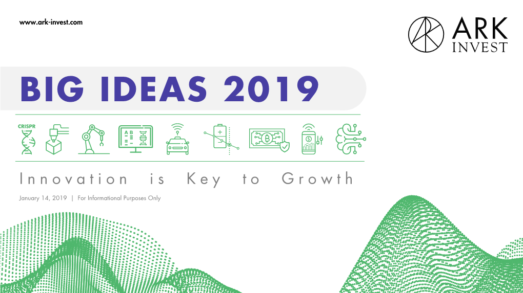 Big Ideas 2019