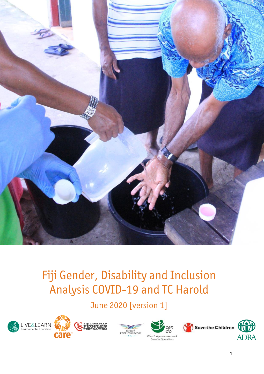 Fiji Gender, Disability and Inclusion Analysis COVID-19 and TC Harold June 2020 [Version 1]