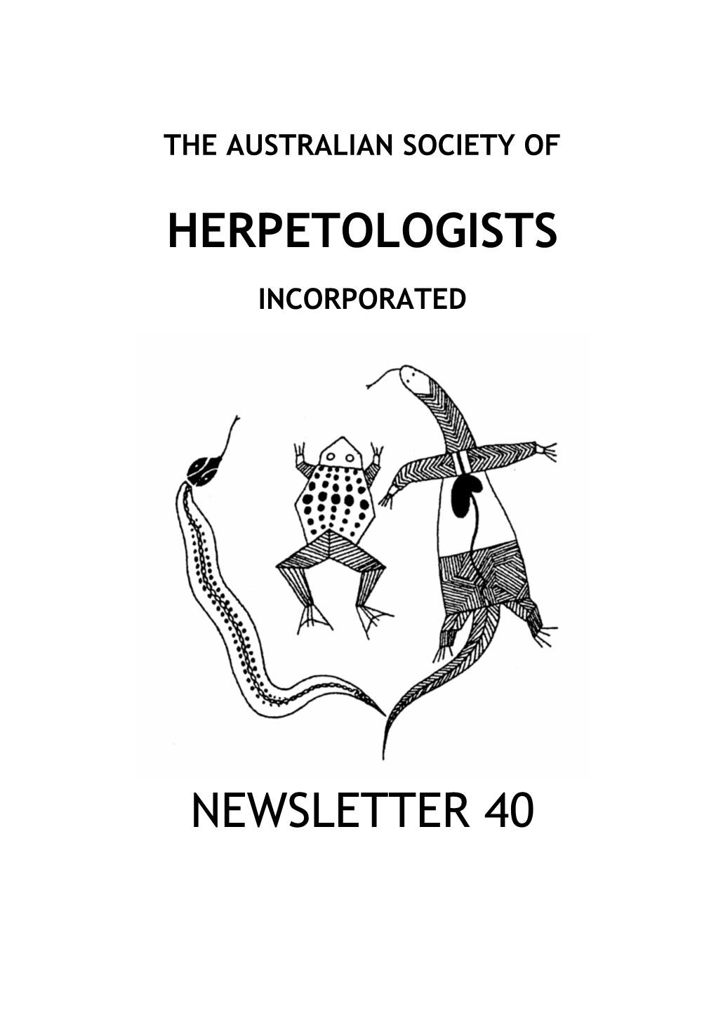 Herpetologists Newsletter 40