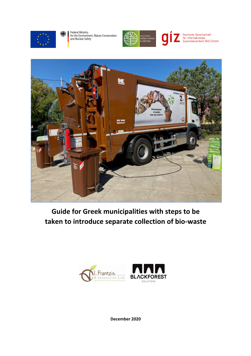 Guide for Greek Municipalities with Steps to Be Taken to Introduce Separate Collection of Bio-Waste