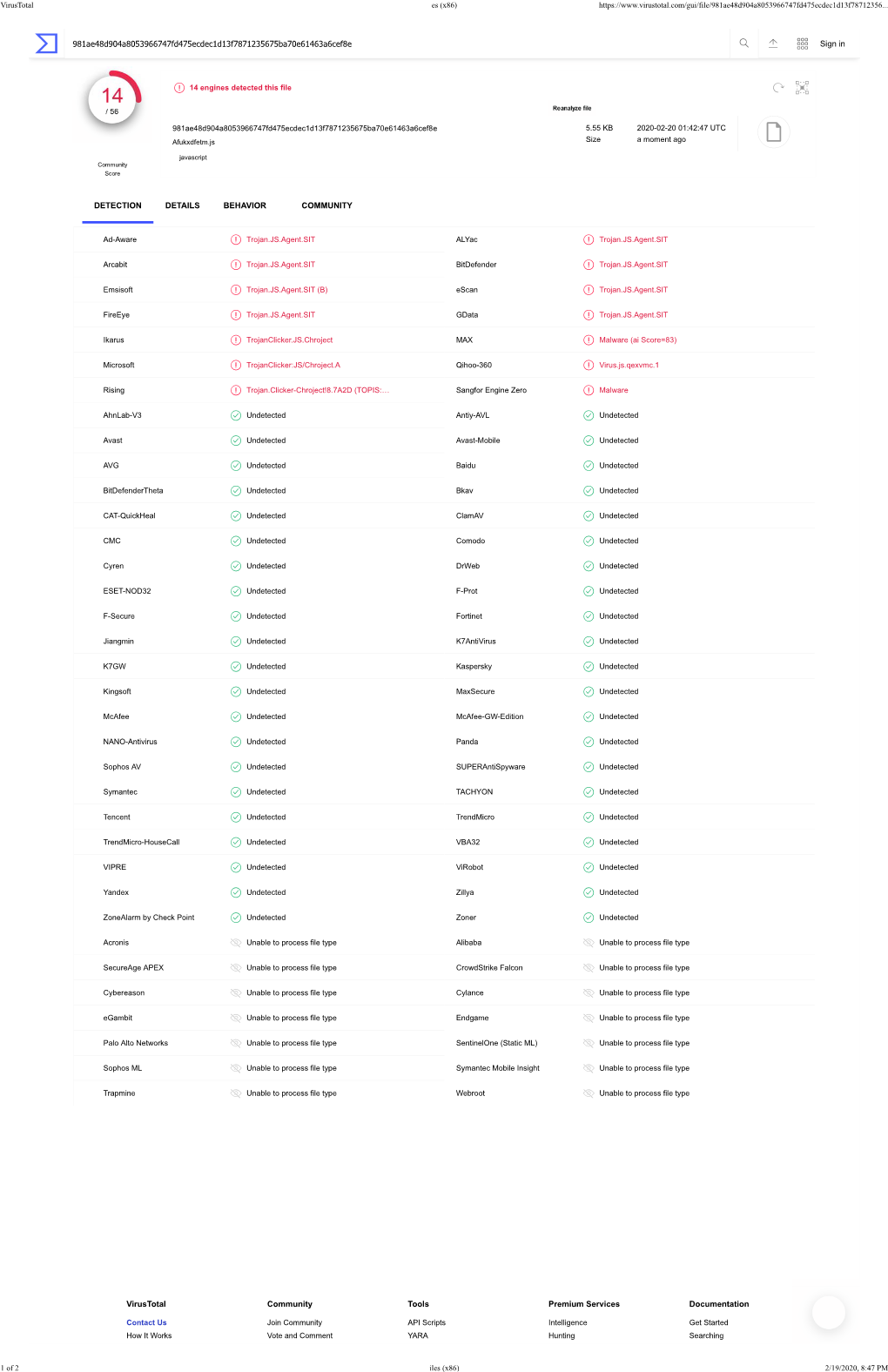 Virustotal Community Tools Premium Services Documentation