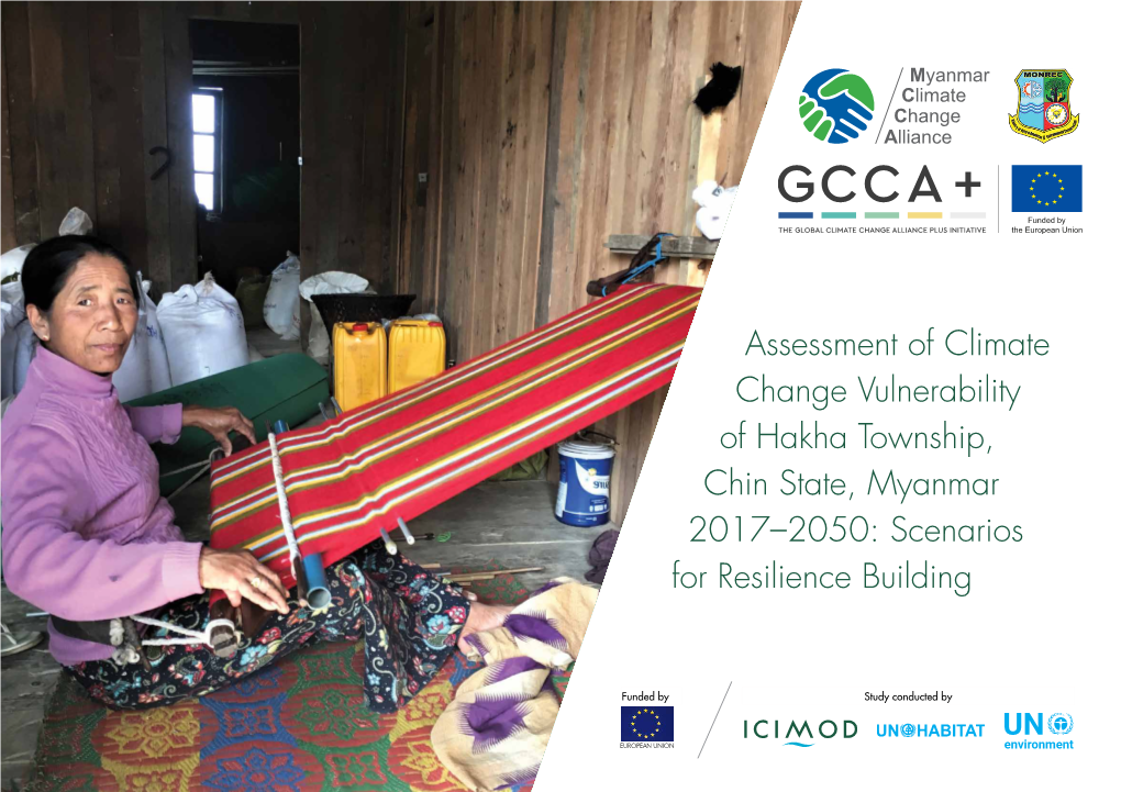 Assessment of Climate Change Vulnerability of Hakha Township, Chin State, Myanmar 2017–2050: Scenarios for Resilience Building