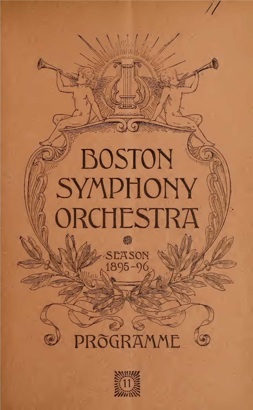 Boston Symphony Orchestra Concert Programs, Season 15, 1895-1896