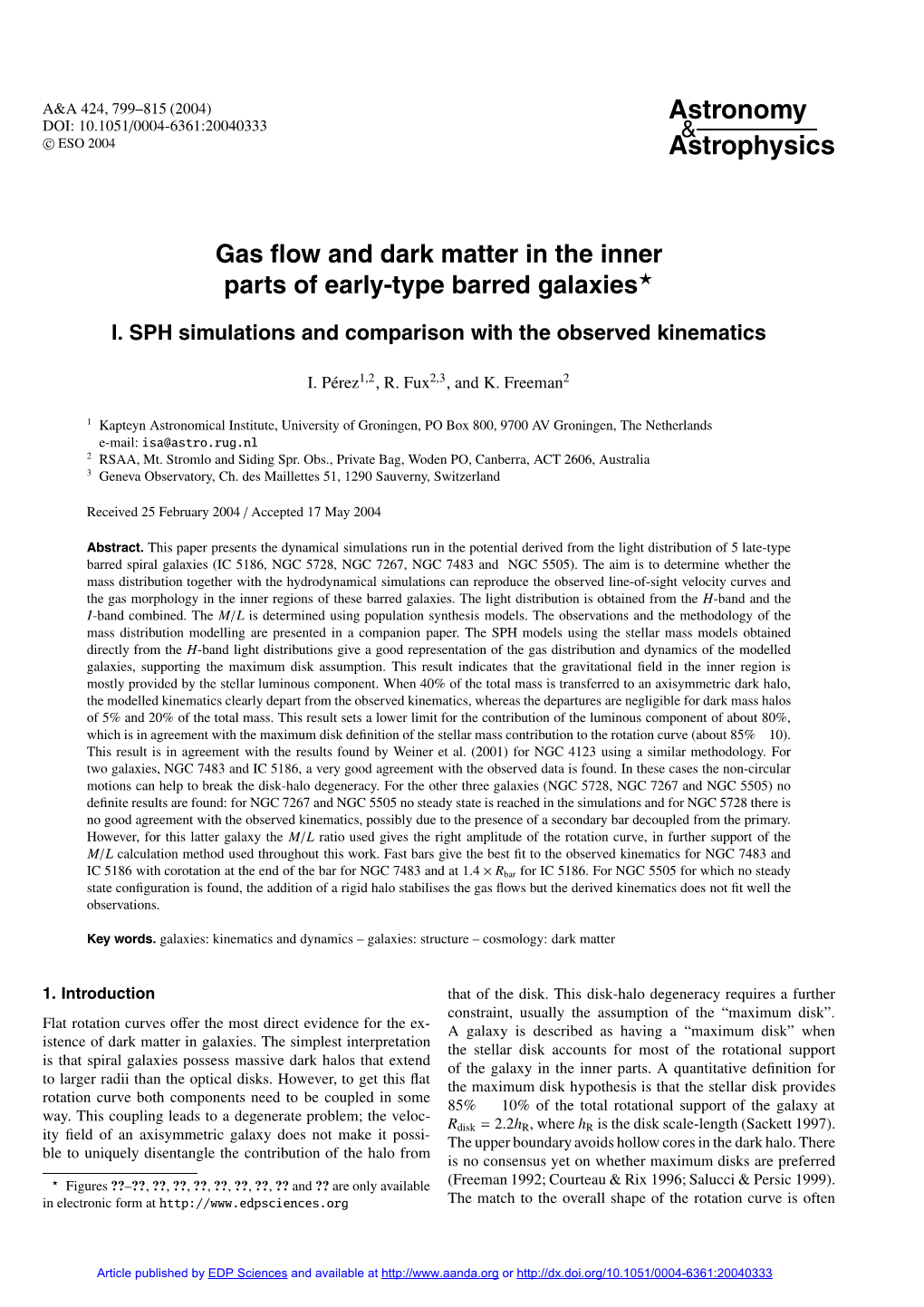 Gas Flow and Dark Matter in the Inner Parts of Early-Type Barred Galaxies