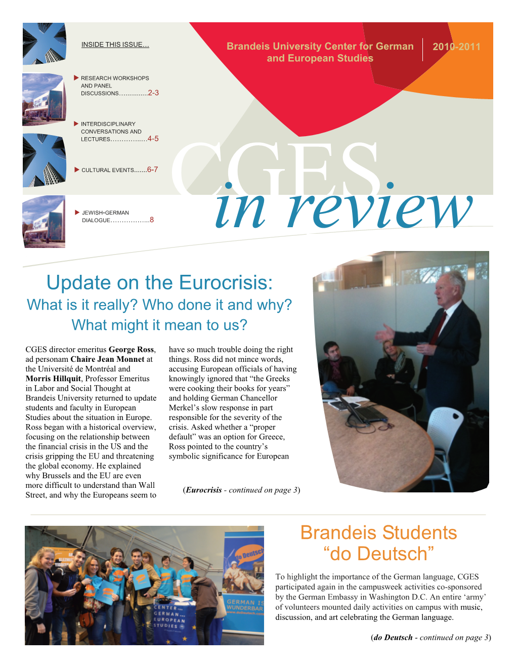 2010-11 Newsletter