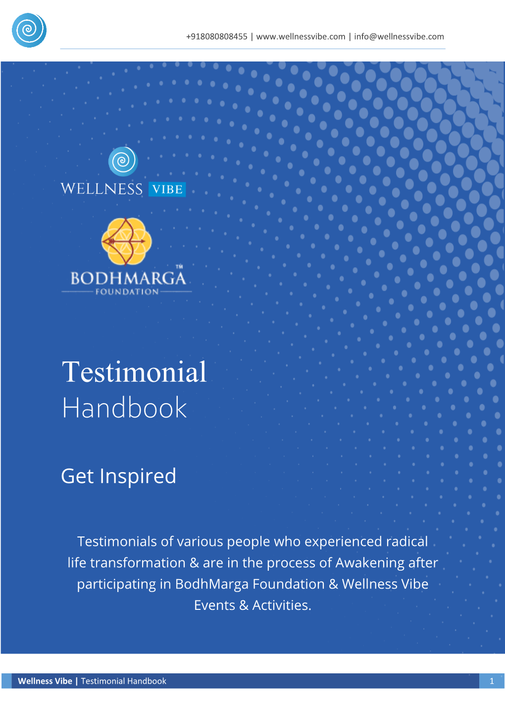 Testimonial Handbook 1