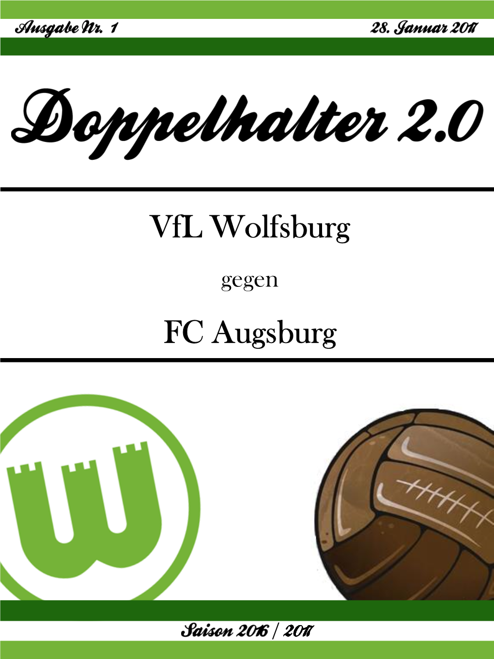 Vfl Wolfsburg FC Augsburg