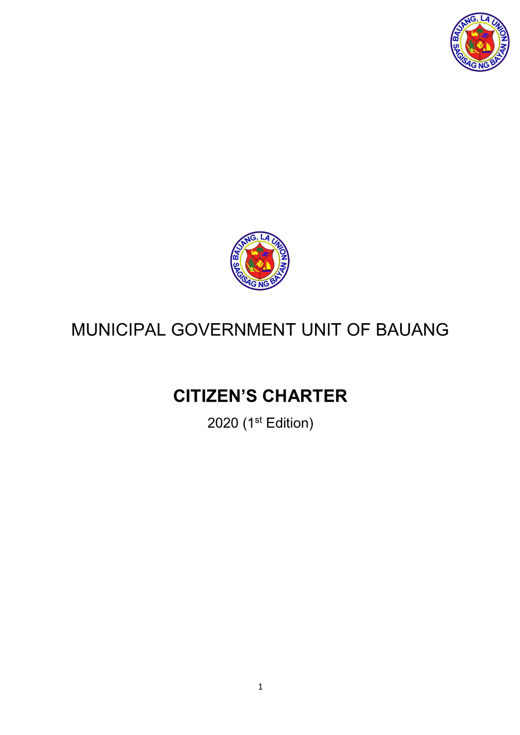 Citizens Charter