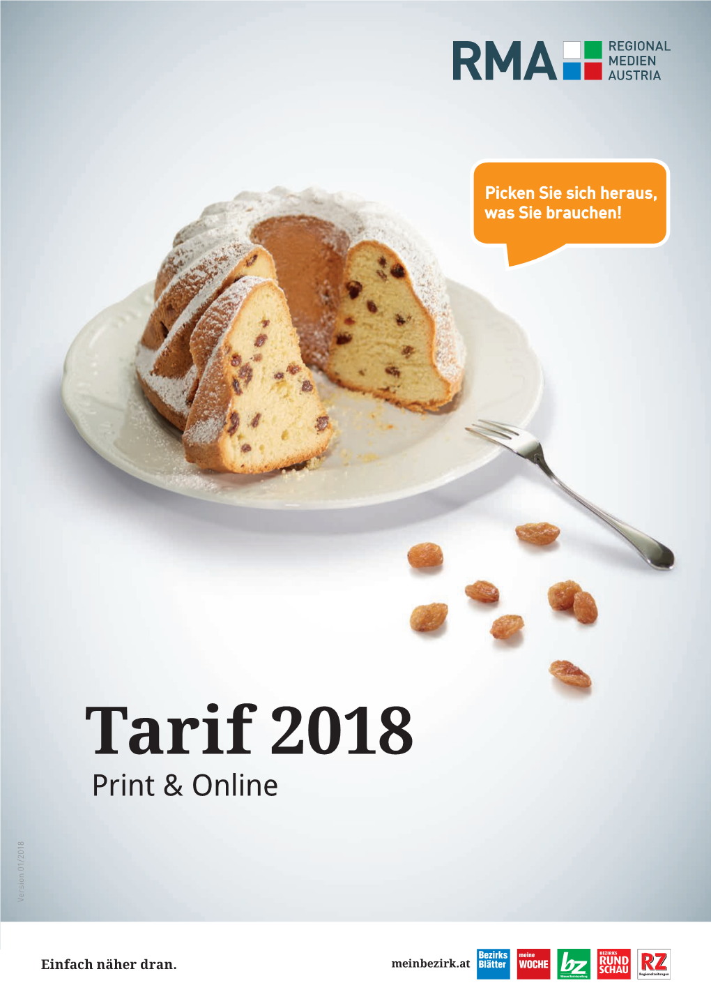 Tarif 2018 Print & Online Version 01/2018 Version