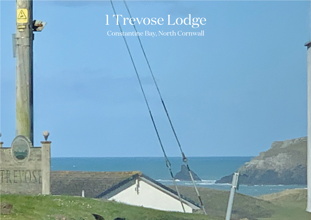 1 Trevose Lodge Constantine Bay, North Cornwall