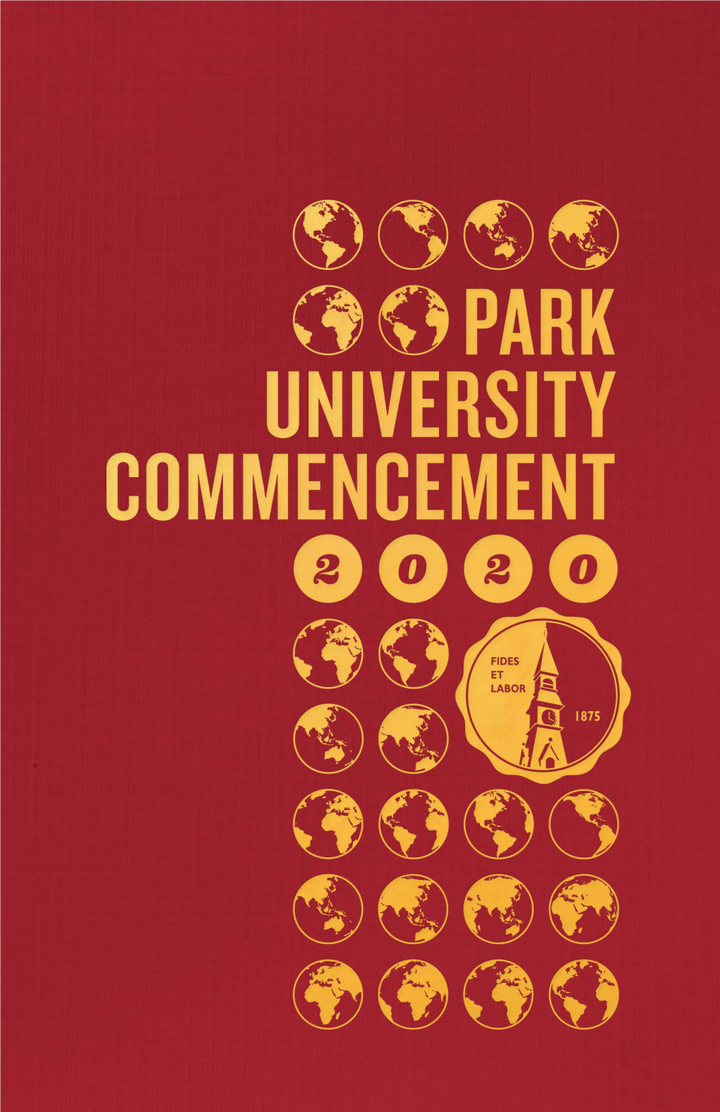 12-7 Park Commencement Program Fall 2020.Indd