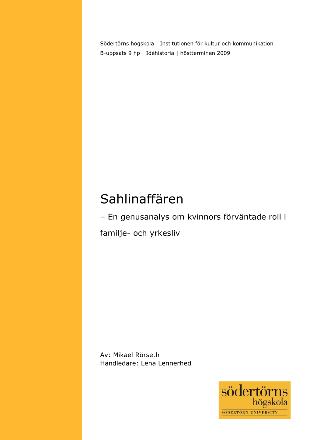 Sahlinaffären