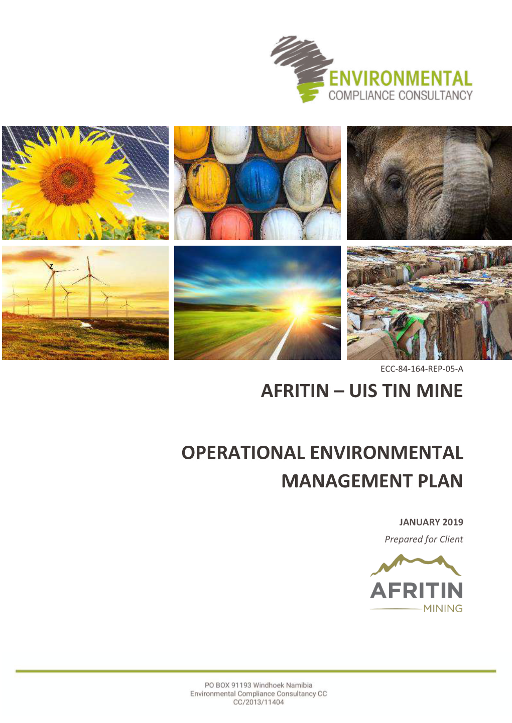 Uis Tin Mine Operational Environmental Management Plan