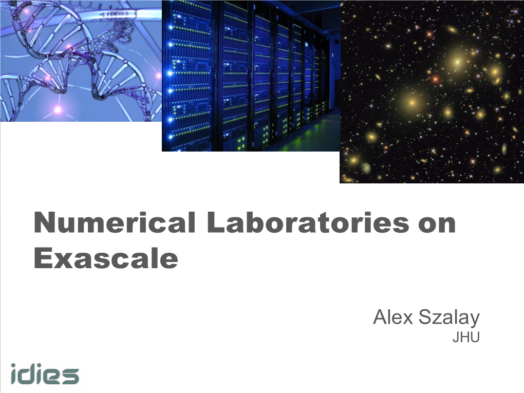 Numerical Laboratories on Exascale