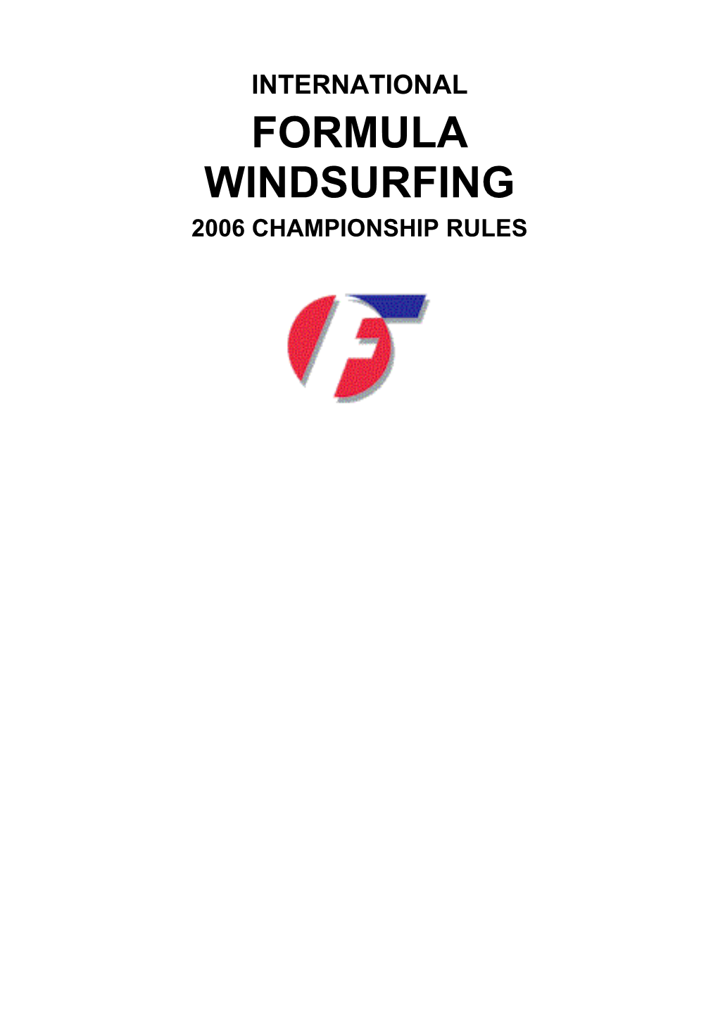 Formula Windsurfing s1