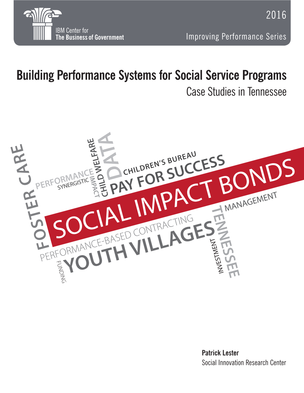 Social Impact Bonds Foster Care Care Foster