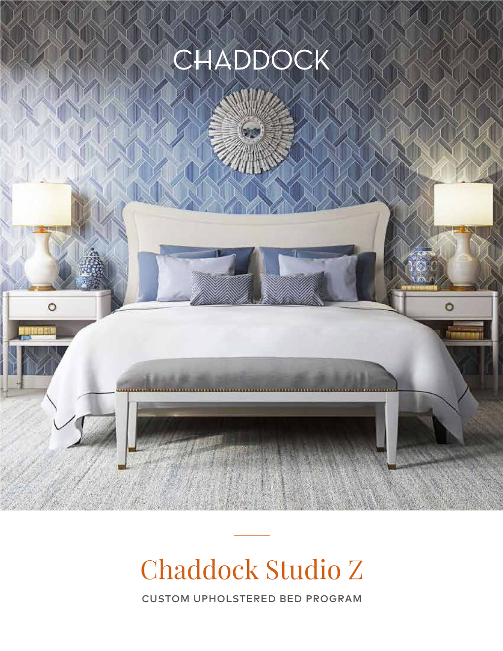 Chaddock Studio Z CUSTOM UPHOLSTERED BED PROGRAM Chaddock Studio Z