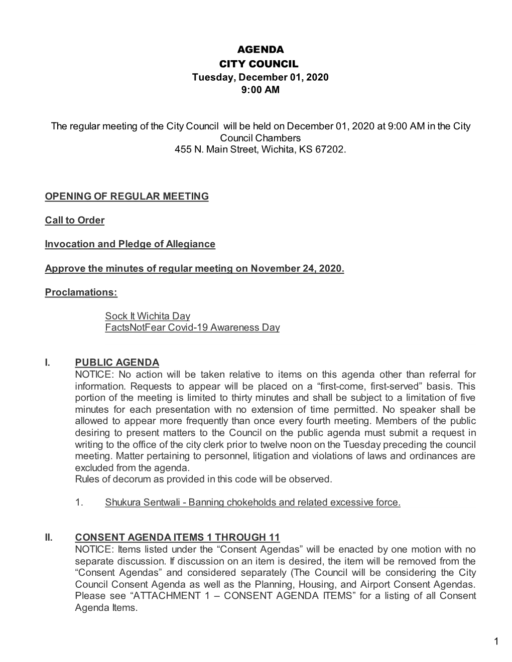 12-01-2020 Council Agenda Packet