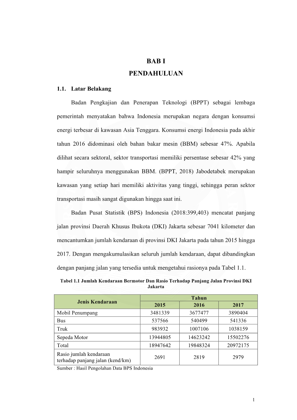 Bab I Pendahuluan