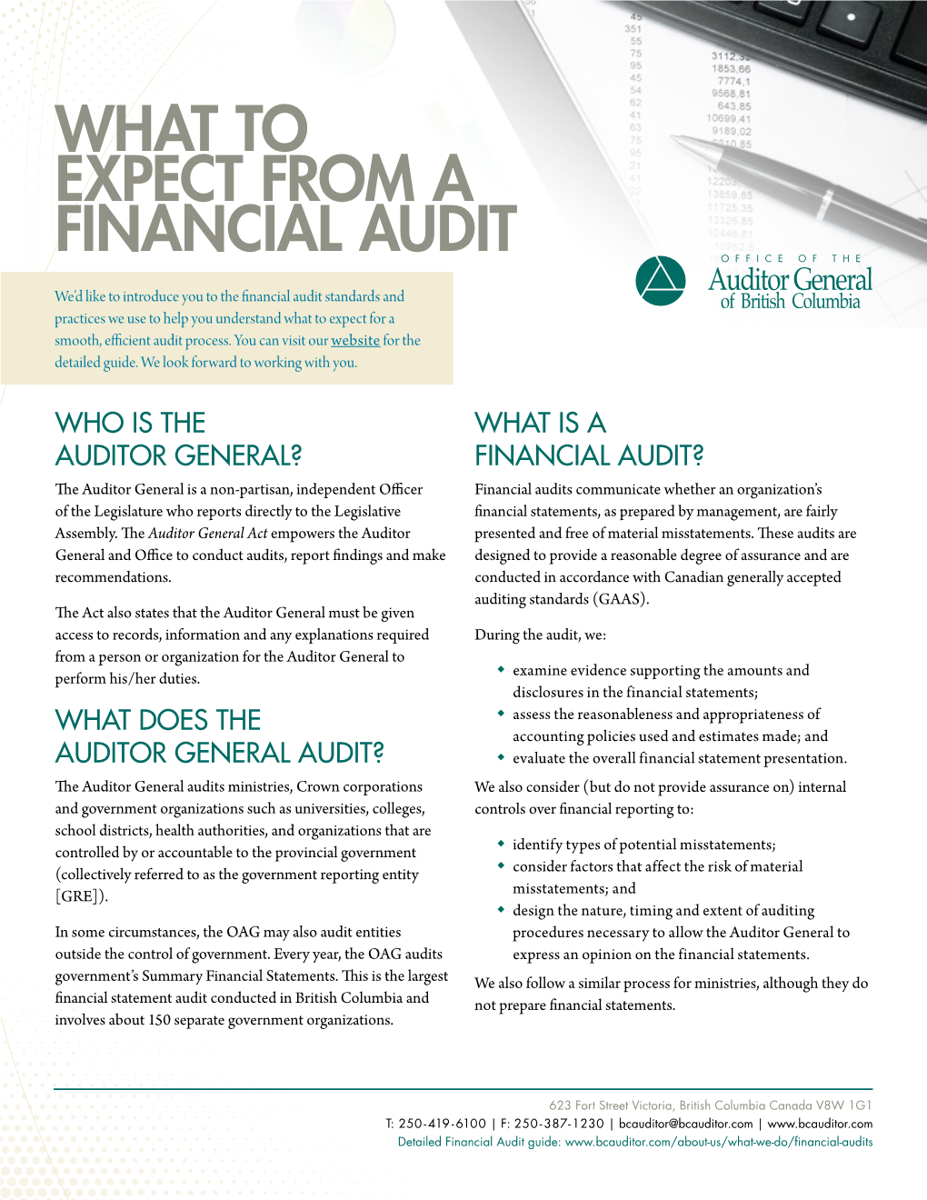 What to Expect from a Financial Audit