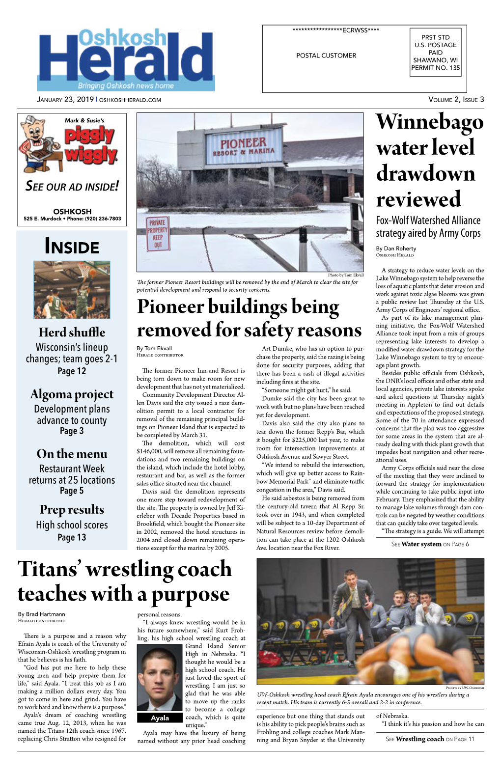 Oshkosh Herald January 23, 2019