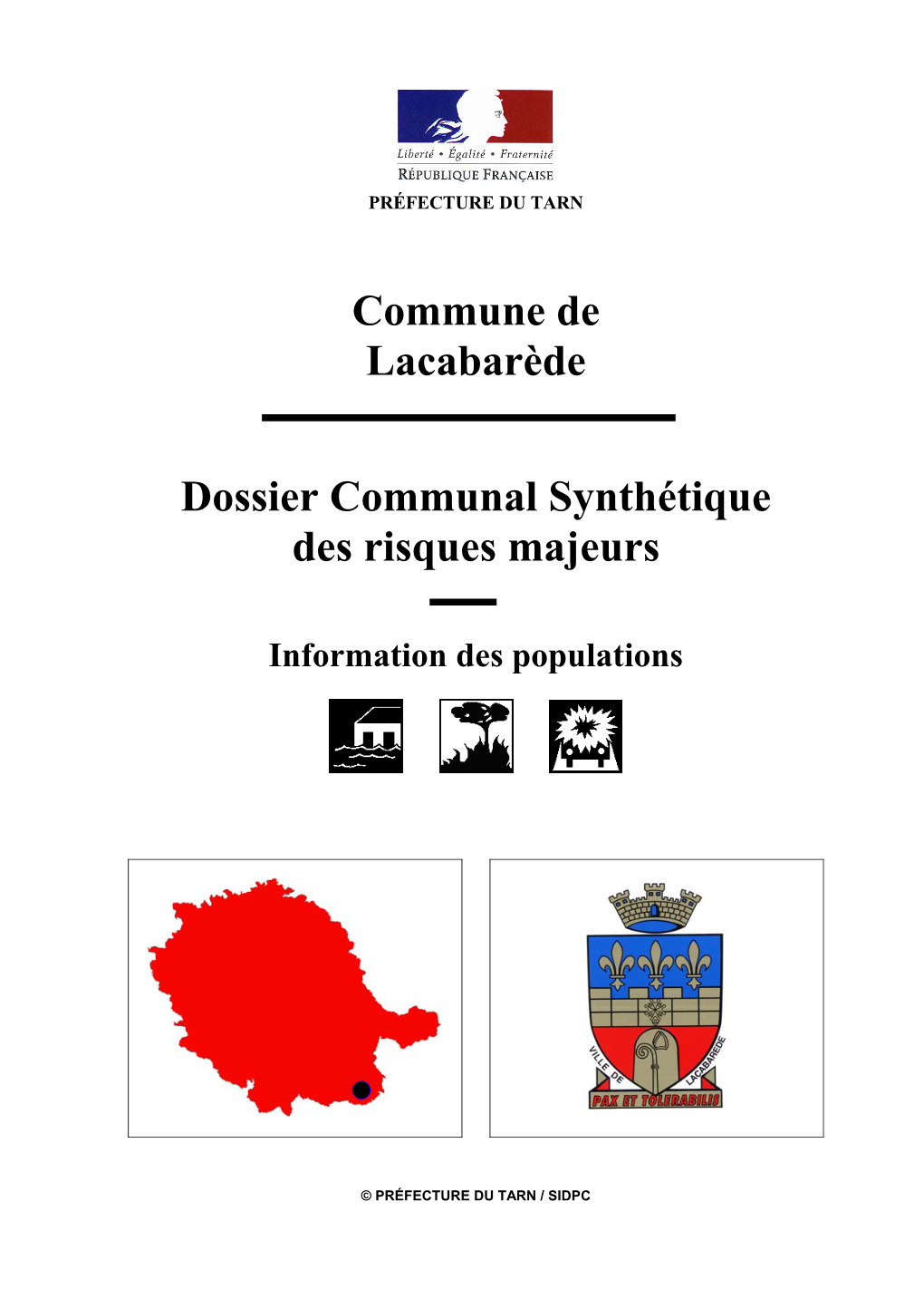 Commune De Lacabarède Dossier Communal Synthétique Des Risques