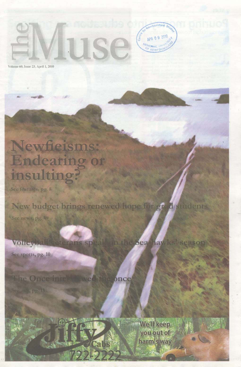 'Voh.Nne 60, Issue 23, Apri.Ll, 2010
