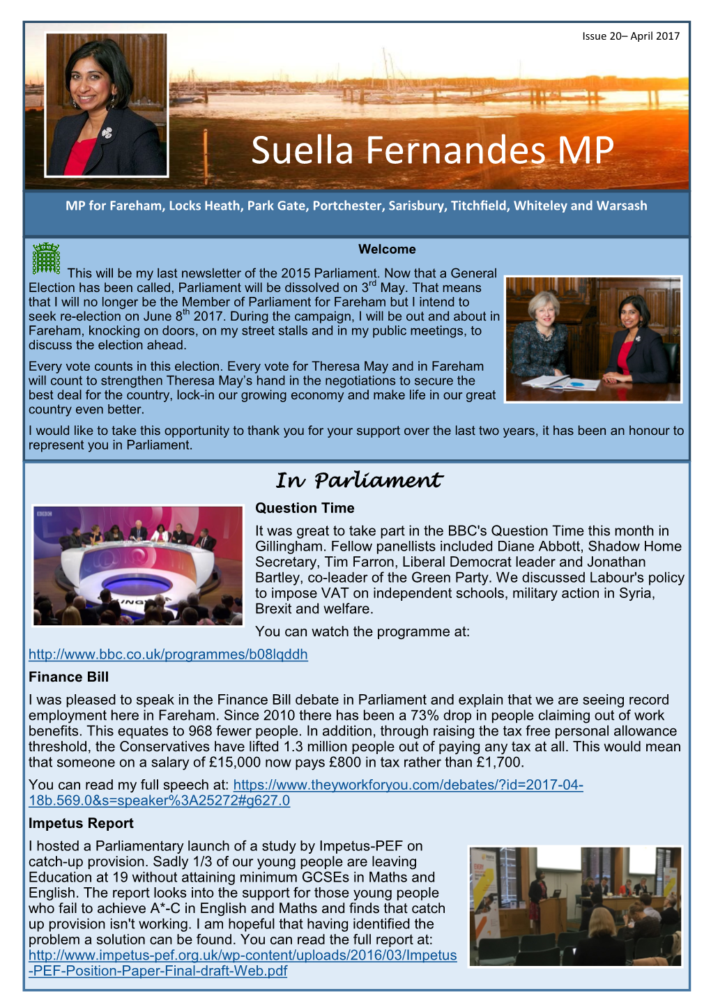 Suella Fernandes MP