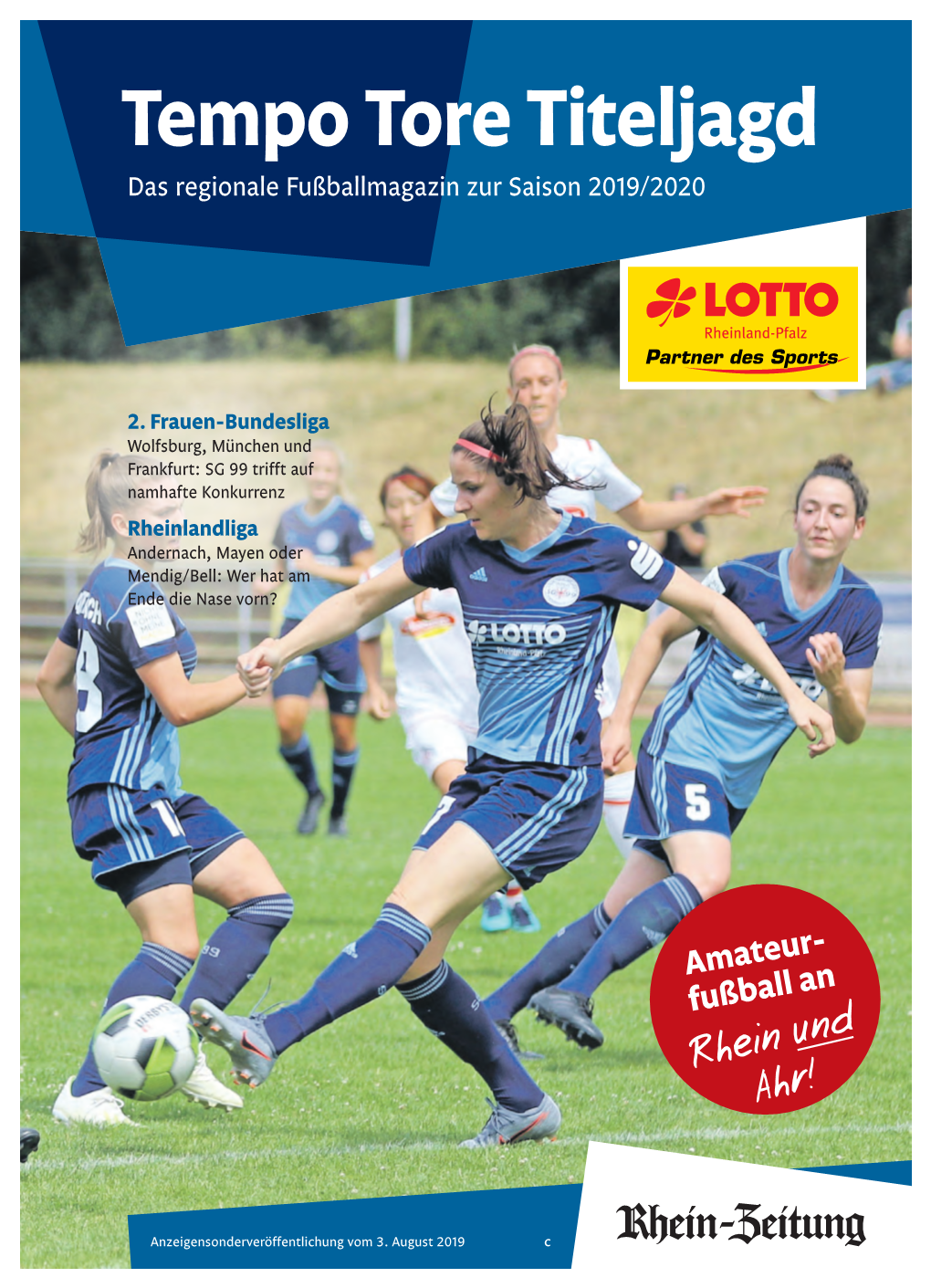 Tempo Tore Titeljagd Das Regionale Fußballmagazin Zur Saison 2019/2020