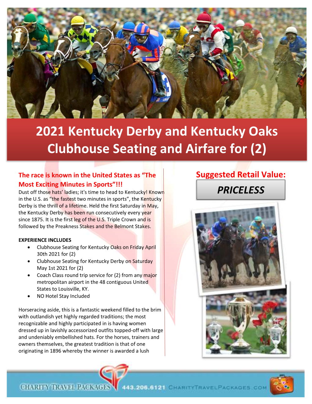 2021 Kentucky Derby and Kentucky Oaks Clubhouse Seating And