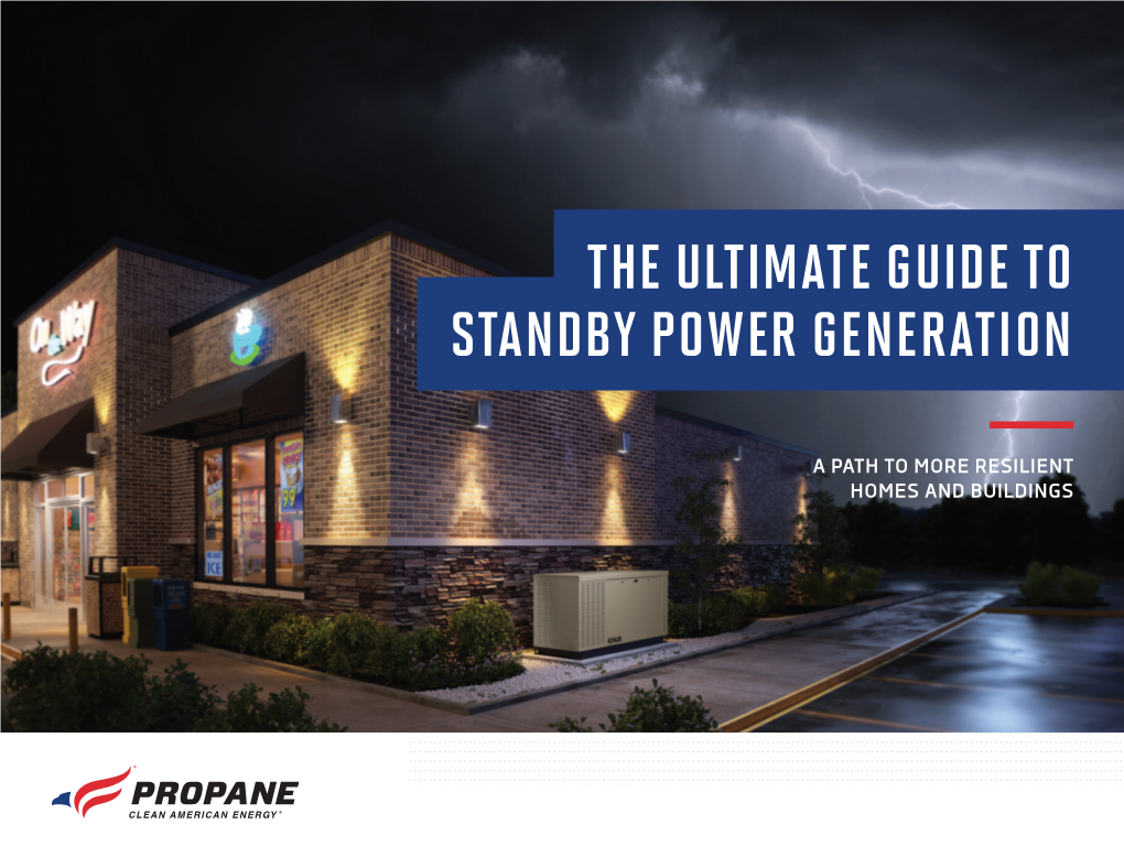 The Ultimate Guide to Standby Power Generation