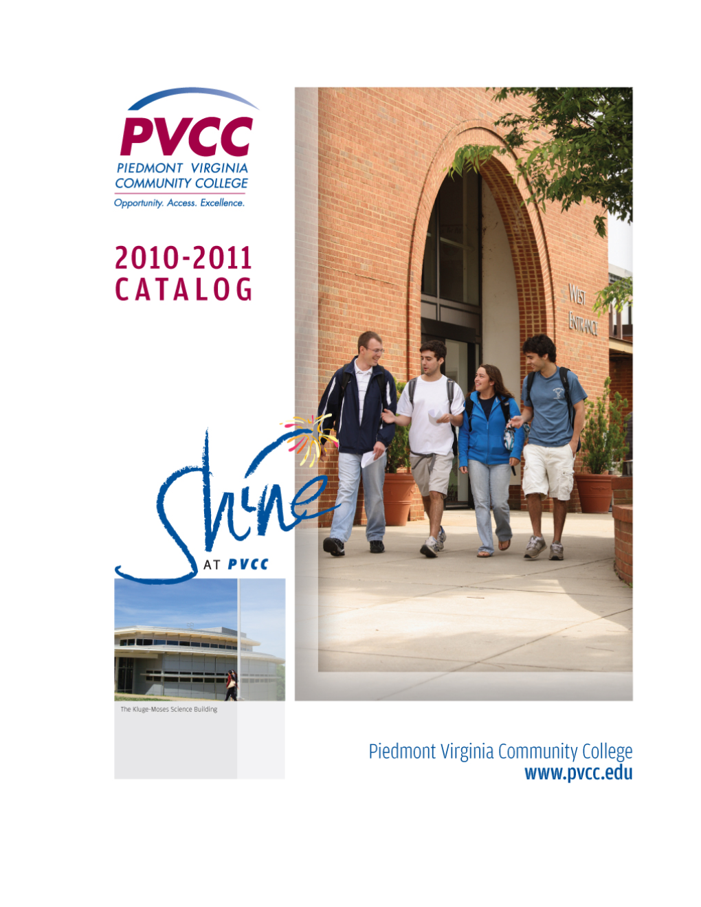 PVCC College Catalog 2010-11