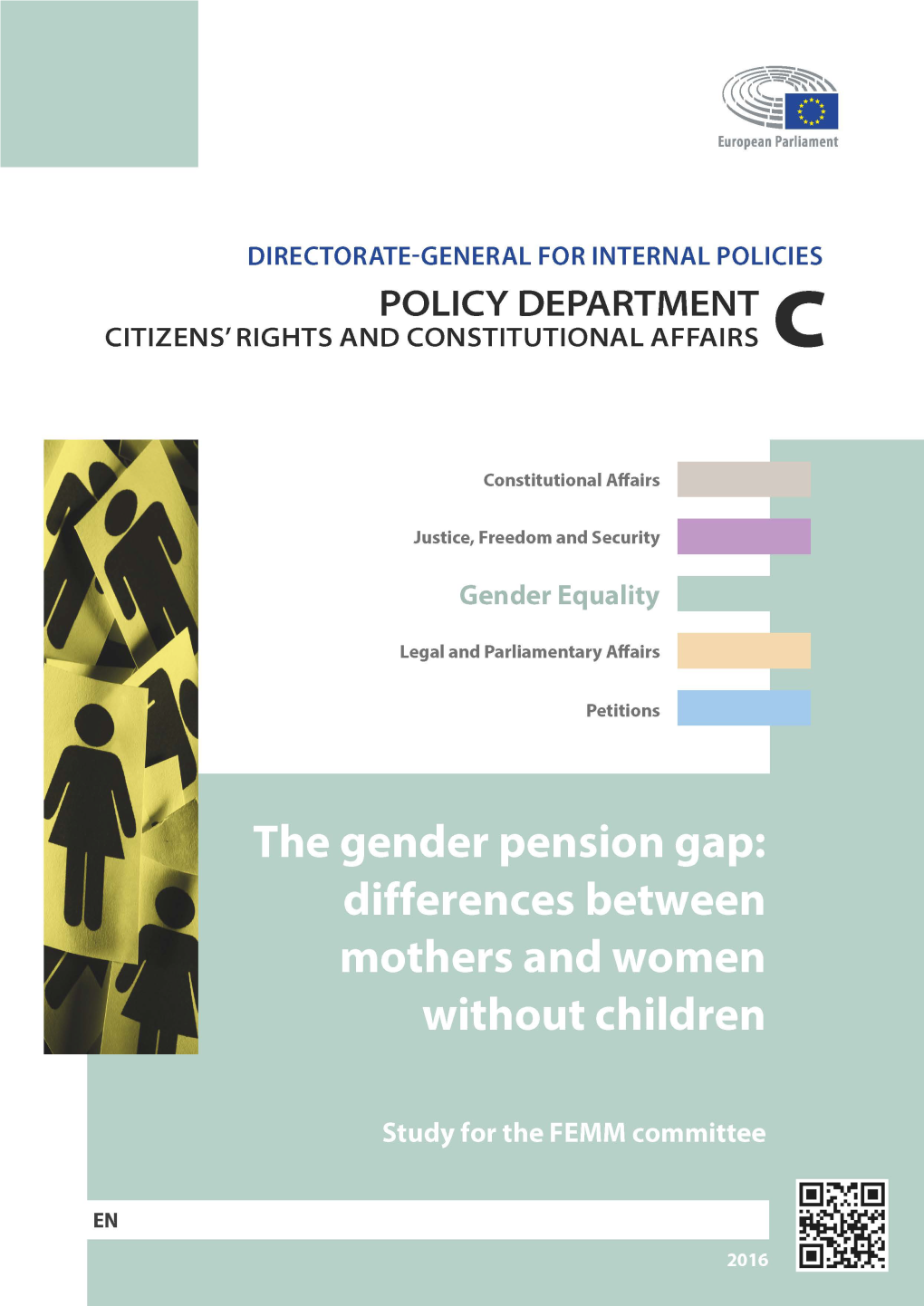 The Gender Pension Gap: Differences Between Mothers and Women Without Children