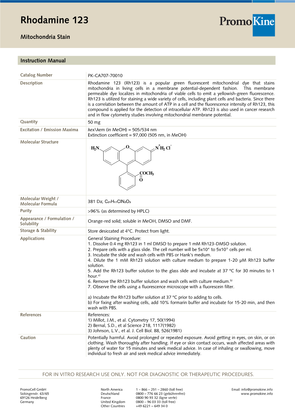 Rhodamine 123