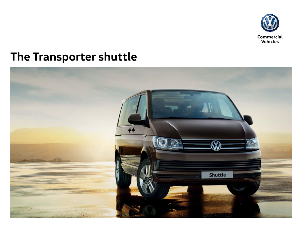 The Transporter Shuttle Find a Offers & Build Test Drive Conversions Comparator Your Own Van Centre Finance
