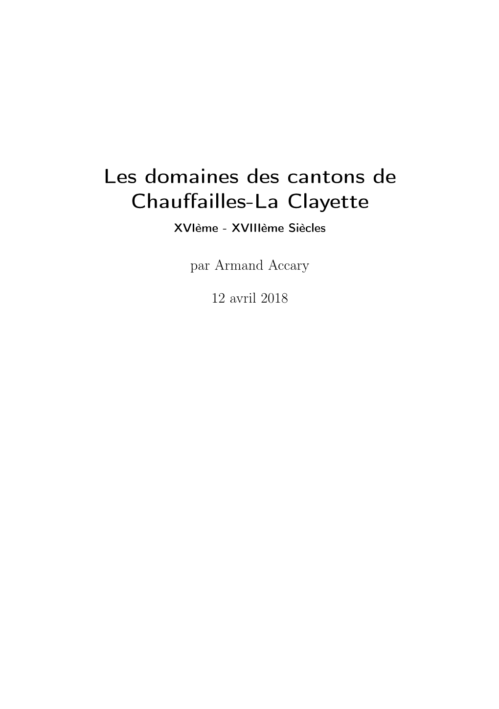 Les Domaines Des Cantons De Chauffailles-La Clayette