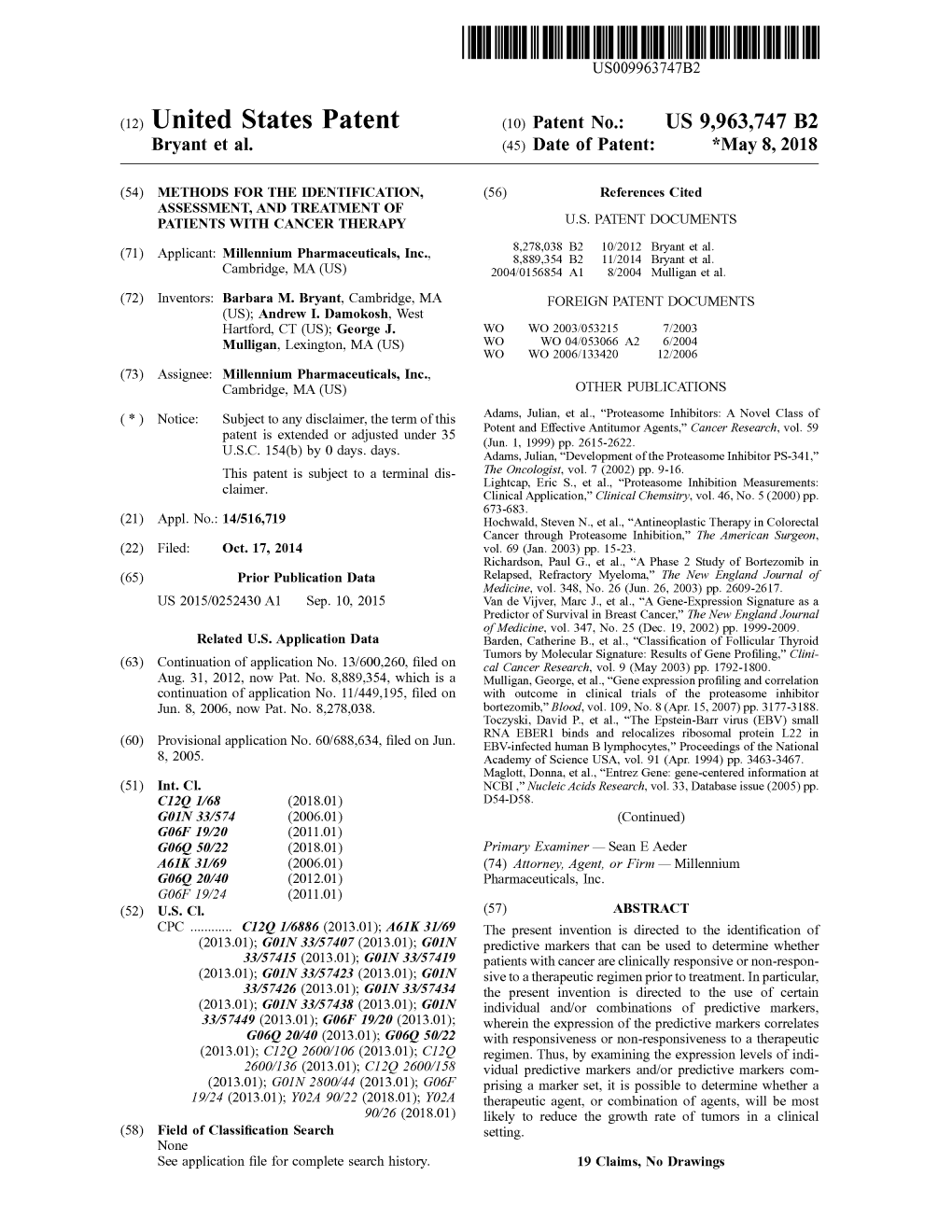 THIRUTTUMTUMUTURUS009963747B2 (12 ) United States Patent ( 10 ) Patent No