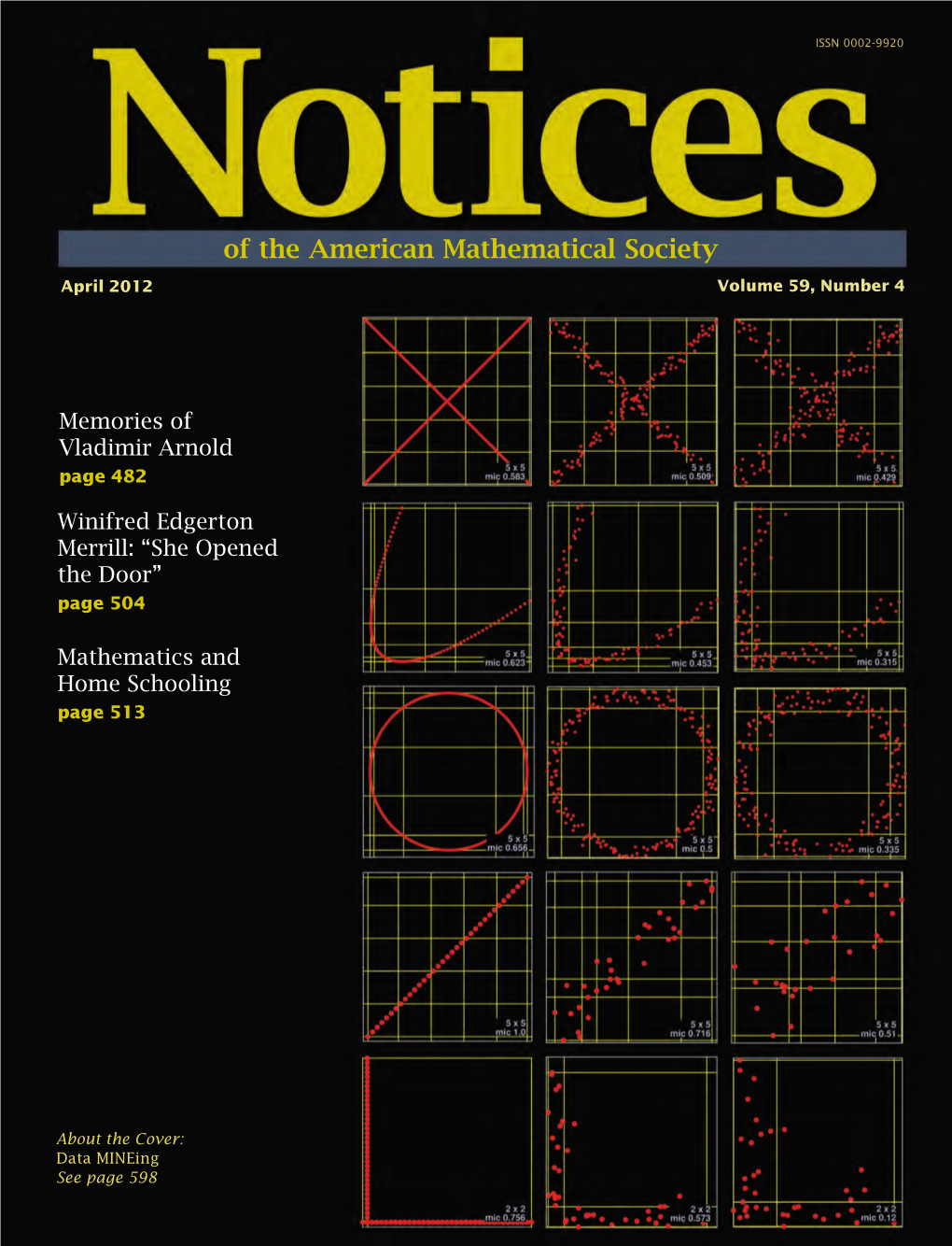 Notices of the American Mathematical Society