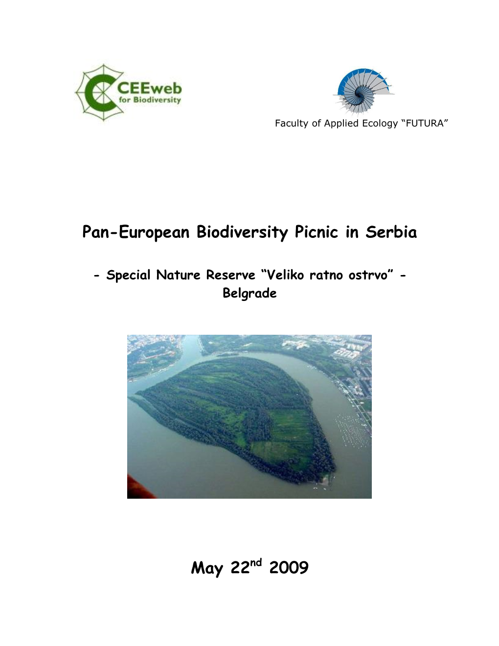 Pan-European Biodiversity Picnic in Serbia May 22Nd 2009