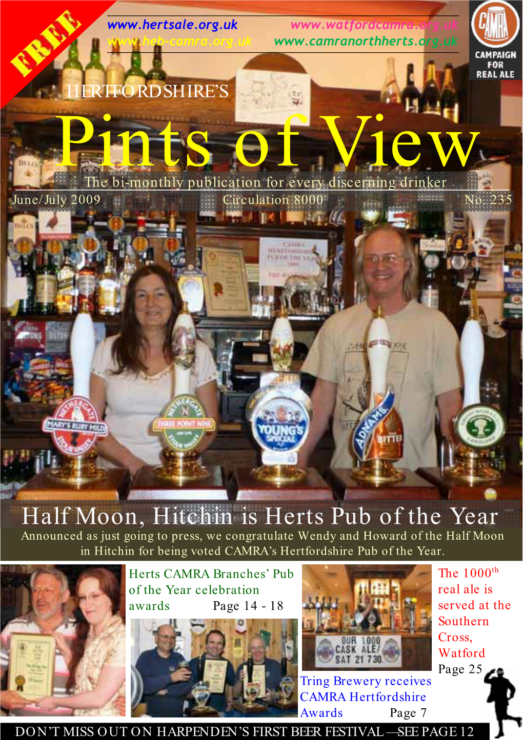 Pints of View the Bi-Monthly Publication for Every Discerning Drinker