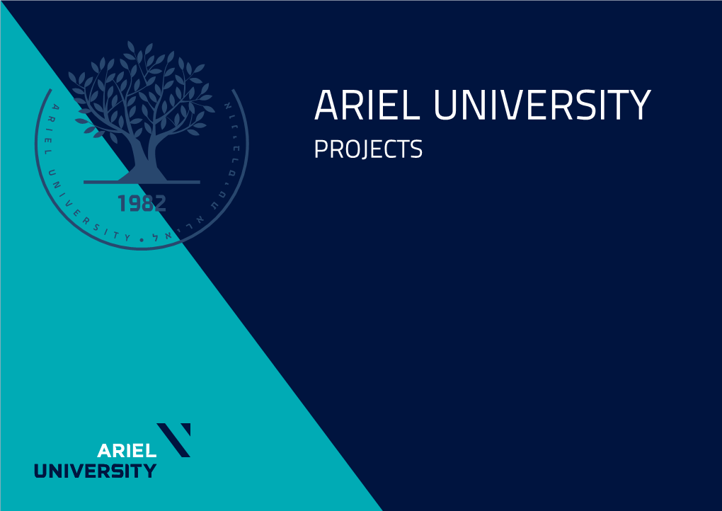 Ariel University Projects Prof